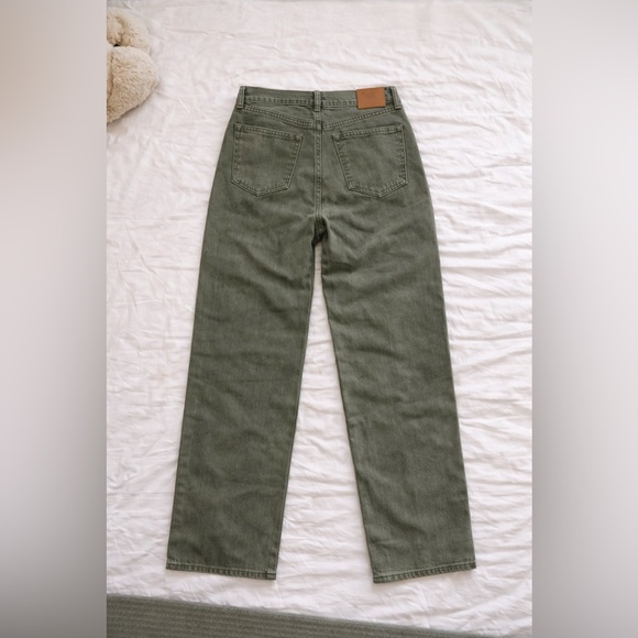 Abercrombie & Fitch Women's High Rise Wide Leg Jeans Size 28 - Picture 3 of 5